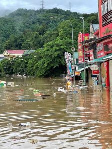 Teifun Wipha Überschwemmung Vietnam